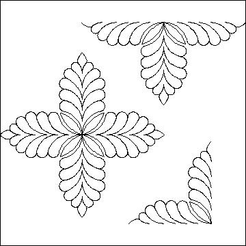 (image for) Feather Cross 5 Set-L03392* - Click Image to Close